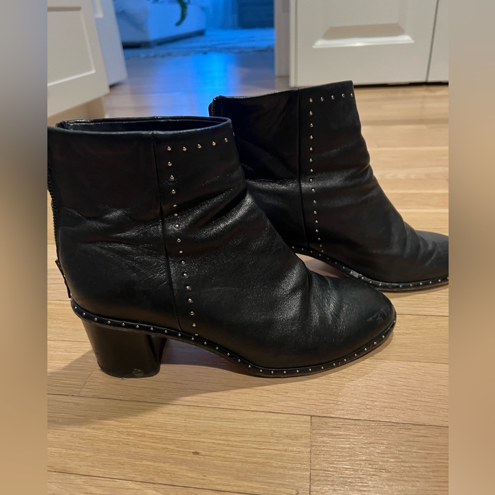 Rag & Bone Black Willow Studded Boot In Leather - image 5